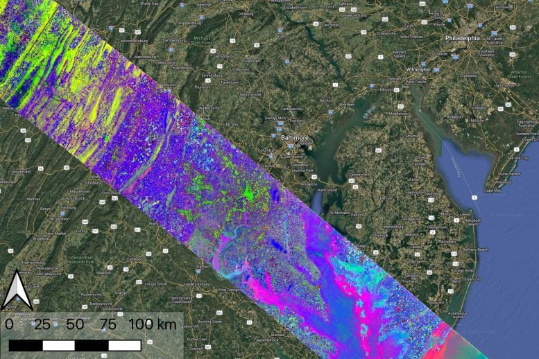 NASA EMIT Mid-Atlantic U.S.