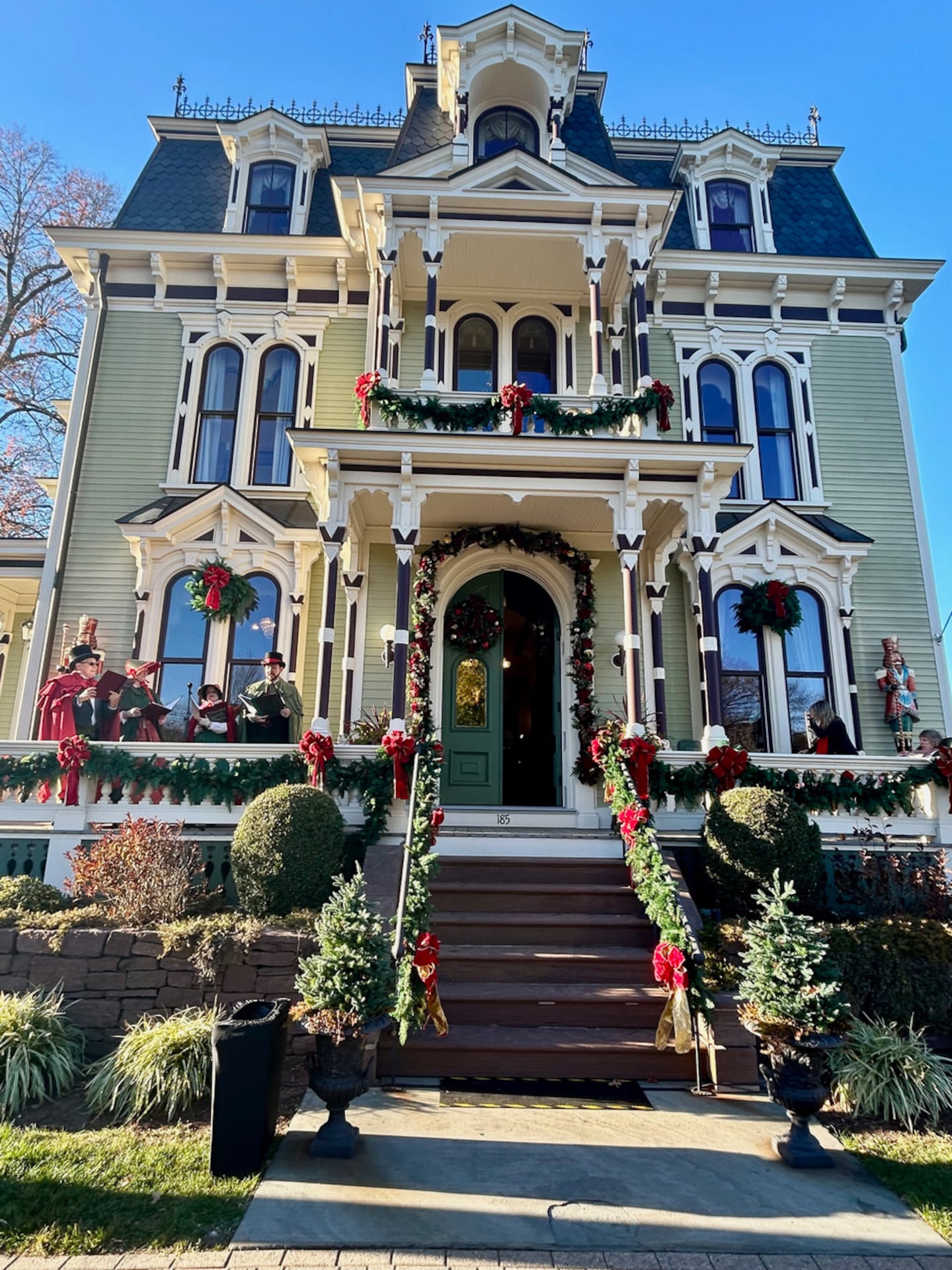 The Silas W. Robbins House in Wethersfield was featured in the movie, “Christmas on Honeysuckle Lane.”