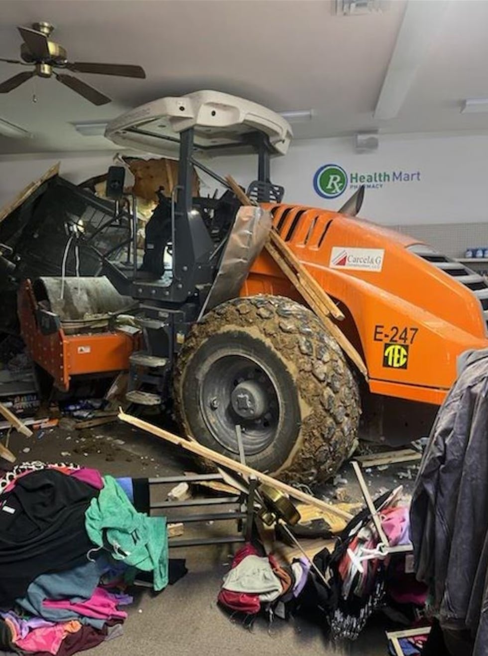 Damage at Woodstock Drug Store