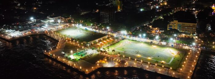 The Pantawan Peoples Park in Dumaguete City