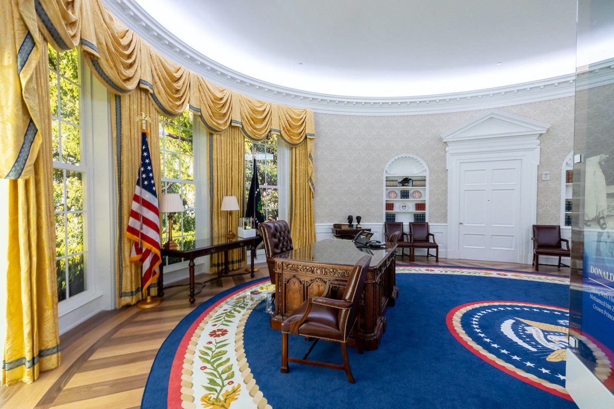 Oval Office, free White House museum, Washington D.C.