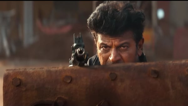 Shivarajkumar in and as Bhairathi Ranagal