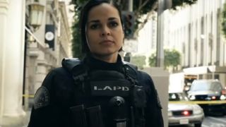 Lina Esco as Chris Alonso in S.W.A.T.