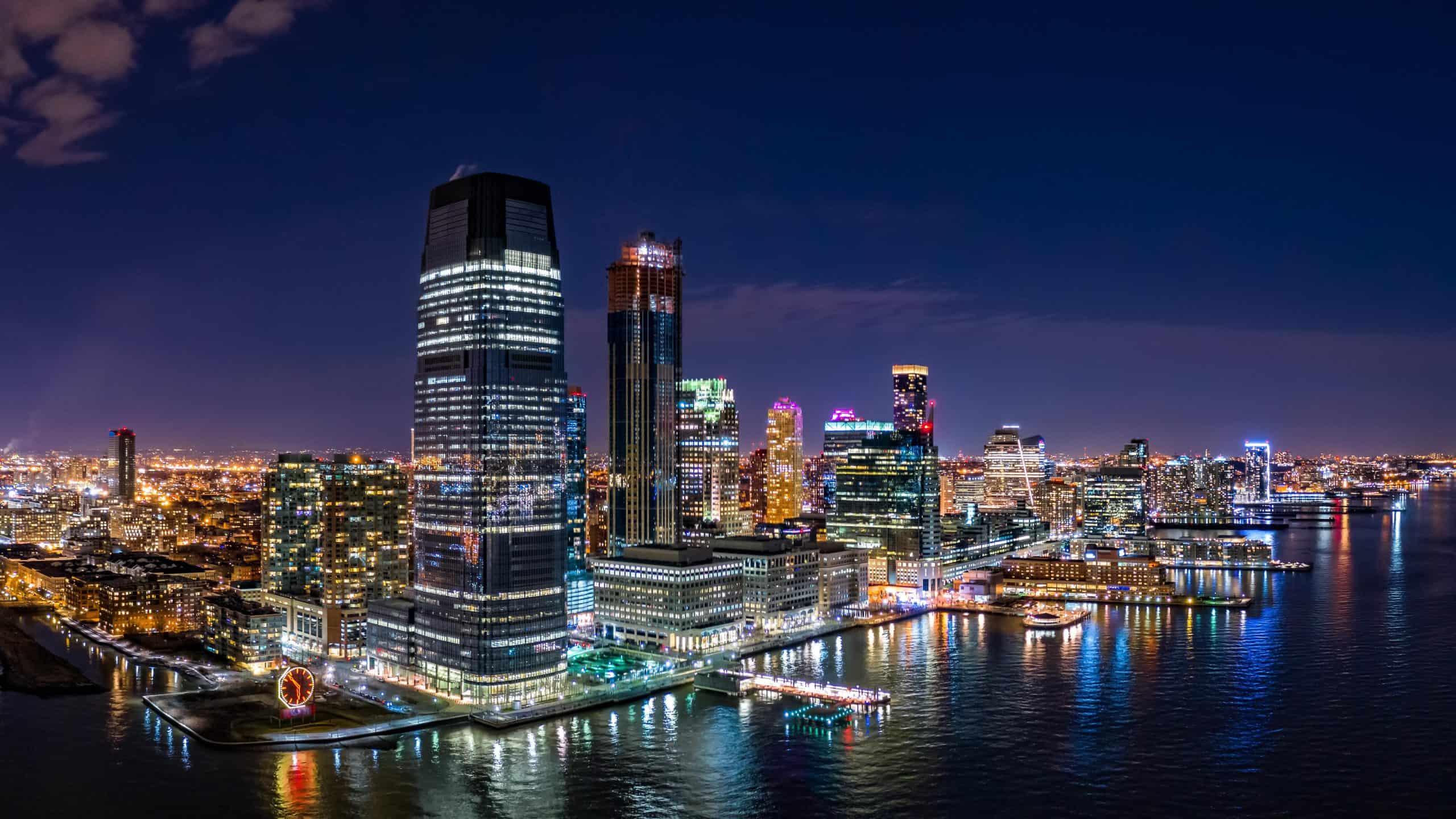 New Jersey | Aerial panorama of Jersey City