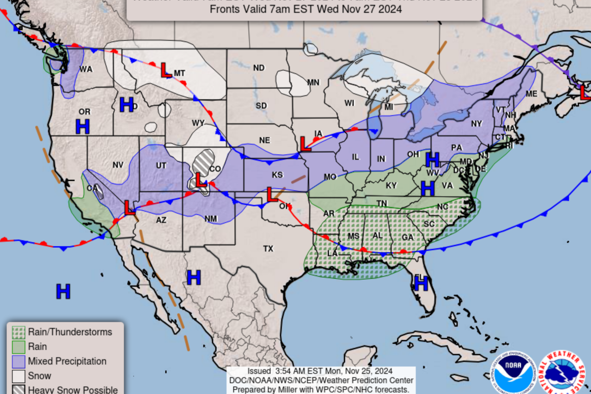 New York Weather map 2