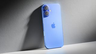 iPhone 16 in ultramarine