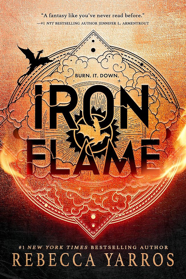 Iron Flame, took second place with 999,000 readers, telling the story of the second year at Basgiath War College