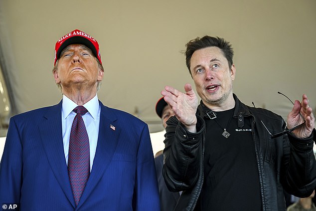 Meanwhile, Tesla founder and billionaire Elon Musk has been at the foreground of Trump's election campaign and transition efforts