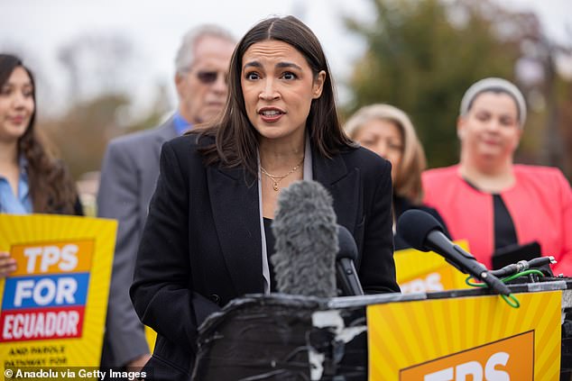 Ocasio-Cortez was defeated by Gerry Connolly to chair the House Democrats on the panel