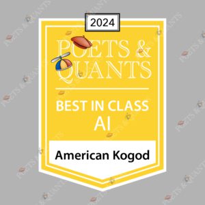 Poets&Quants Best in Class Award for Artificial Intelligence