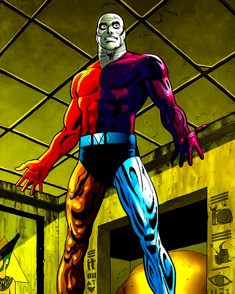 Comic artwork of Metamorpho