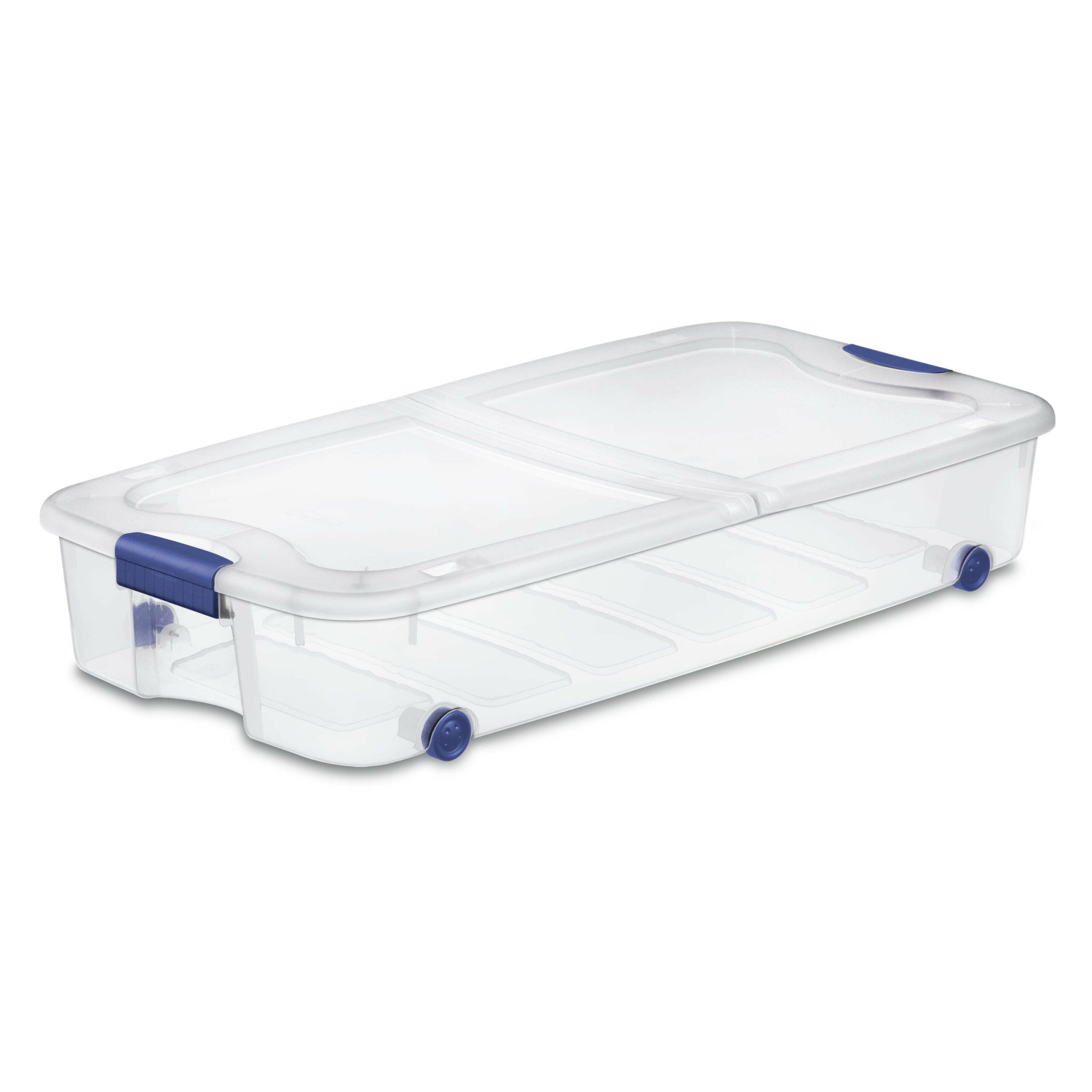 Sterilite 66 Quart Stadium Blue Ultra Storage Box