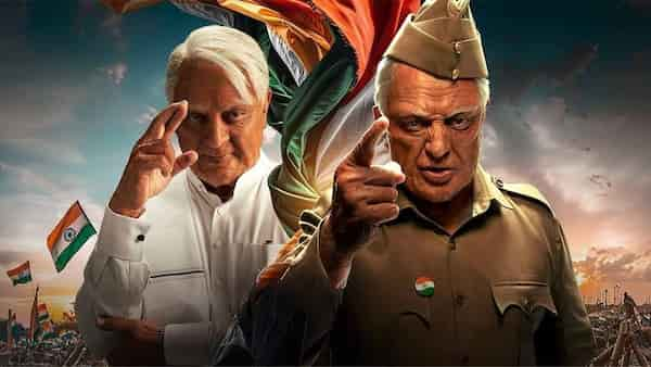 Promotional poster for Indian 2