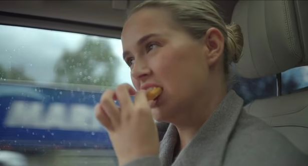 Molly-Mae Hague faced backlash after eating chicken nuggets while driving at 61mph in her luxury Mercedes