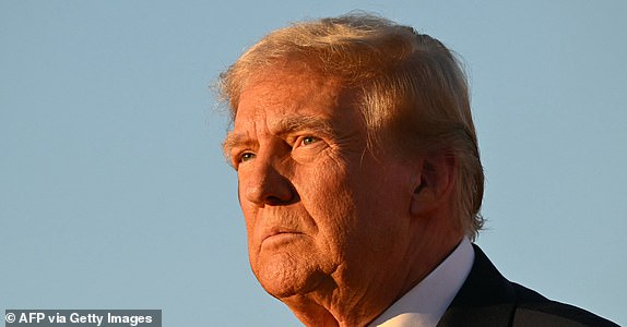 (FILES) Former US President and Republican presidential candidate Donald Trump speaks during a campaign rally at site of his first assassination attempt in Butler, Pennsylvania on October 5, 2024. Buckle up: Donald Trump returns to the White House next week for a second term that promises to be even more volatile -- and hard-line -- than his roller-coaster first presidency. Buoyed by his historic political comeback, the billionaire Republican has shown no sign of changing the bombastic style that shook the United States and the world from 2017 to 2021. (Photo by Jim WATSON / AFP) (Photo by JIM WATSON/AFP via Getty Images)