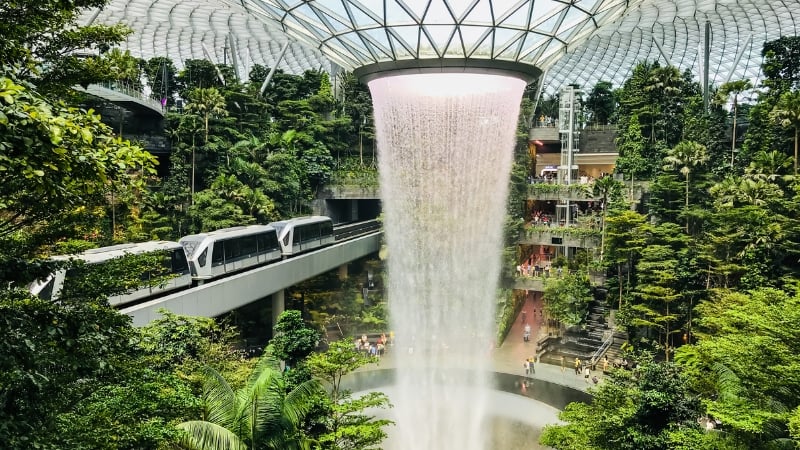 Jewel changi airport, singapore