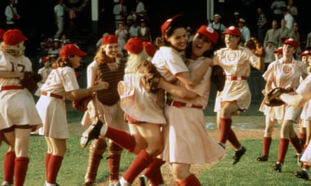 Geena Davis, Madonna and Rosie O’Donnell in A League Of Their Own.