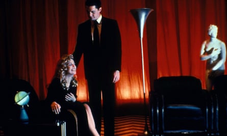 Sheryl Lee and Kyle MacLachlan as Laura Palmer and Agent Cooper in Fire Walk With Me.