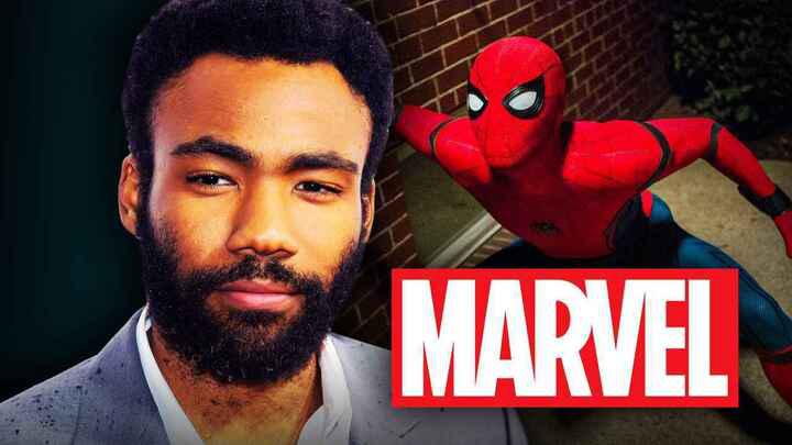 Donald Glover and Spider-Man