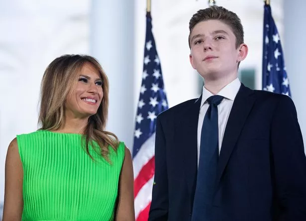 Barron is the only child of Melania Trump