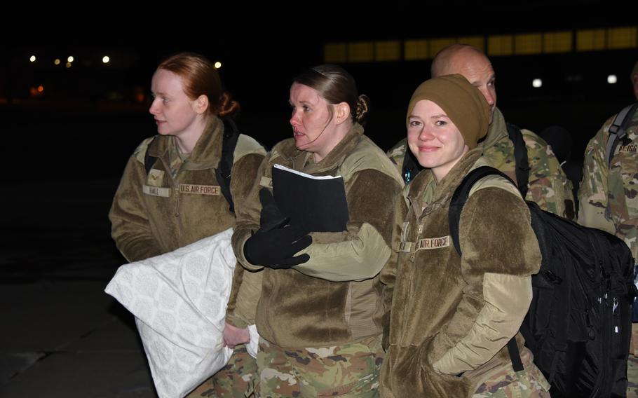 Airmen smiles for the camera