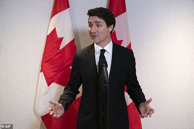 Canadian Prime Minister Justin Trudeau speaking in Washington, DC on January 9 where he reiterated Canada becoming the 51st U.S. state is 'never going to happen'