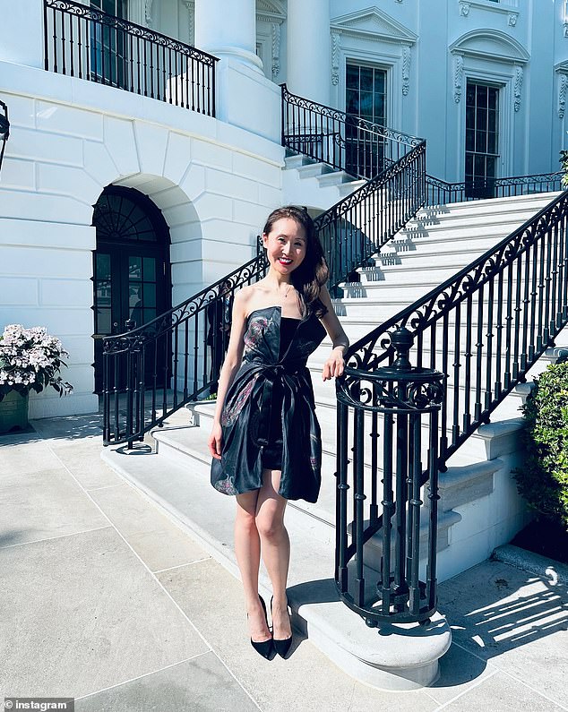 Lindy Li at the White House