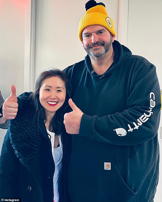 Political influencer and former Democratic Fundraiser Lindy Li appears with Sen. John Fetterman