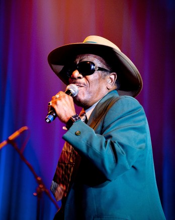 ALBUQUERQUE, NM - JANUARY 02: Soul singer Brenton Wood performs on stage at Route 66 Casino�s Legends Theater on January 2, 2010 in Albuquerque, New Mexico. Wood earned three Top 40 hits during 1967 including 