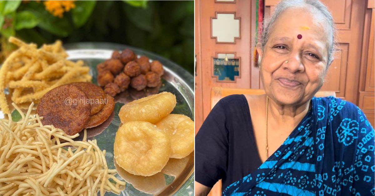 Girija Paati runs a successful food business. 