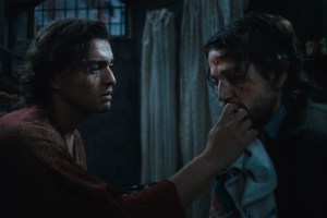 Tonatiuh and Diego Luna appear in Kiss of the Spider Woman by Bill Condon, an official selection of the 2025 Sundance Film Festival. Courtesy of Sundance Institute.