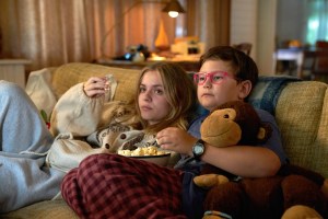 MY OLD ASS, from left: Maisy Stella, Carter Trozzolo, 2024. ph: Marni Grossman / © Amazon Prime Video / Courtesy Everett Collection