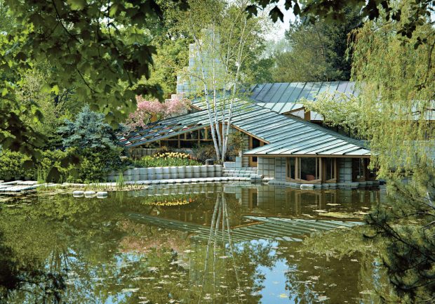 The Alden B. Dow Home & Studio in Midland was designed by architect Alden B. Dow in 1939. (Photo courtesy of Balthazar Korab)