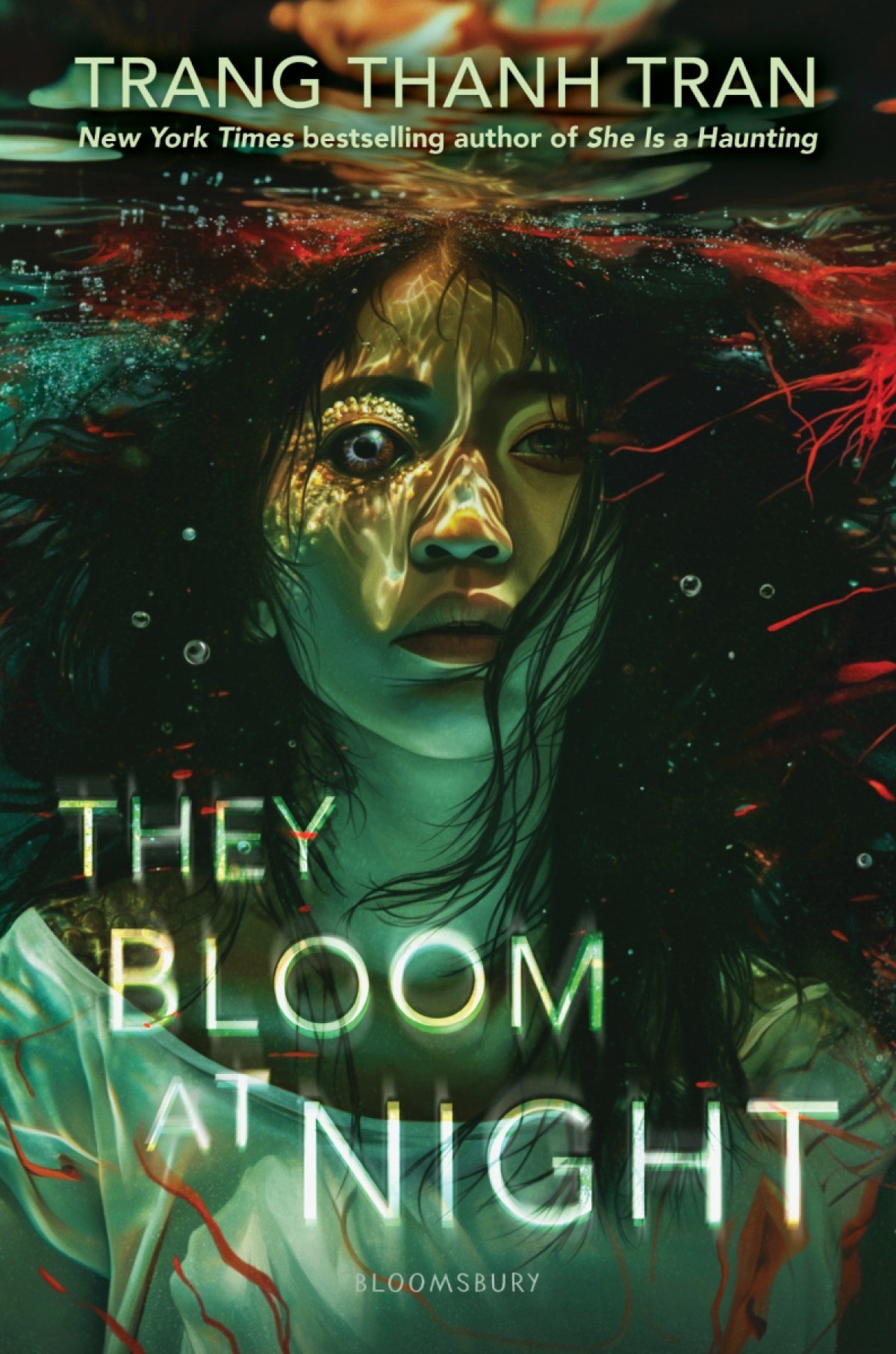 The cover for They Bloom At Night by Trang Thanh Tran (Bloomsbury YA)