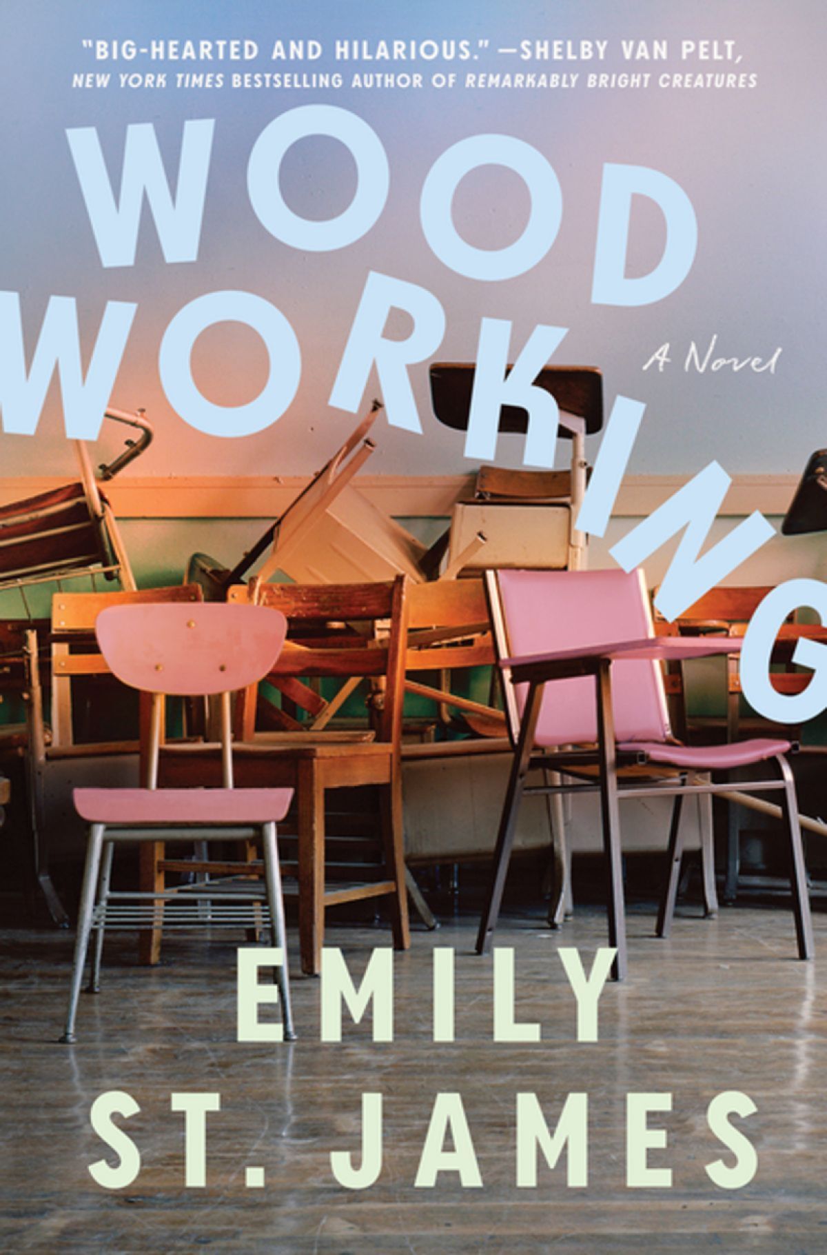 The cover for Woodworking by Emily St. James (Zando)