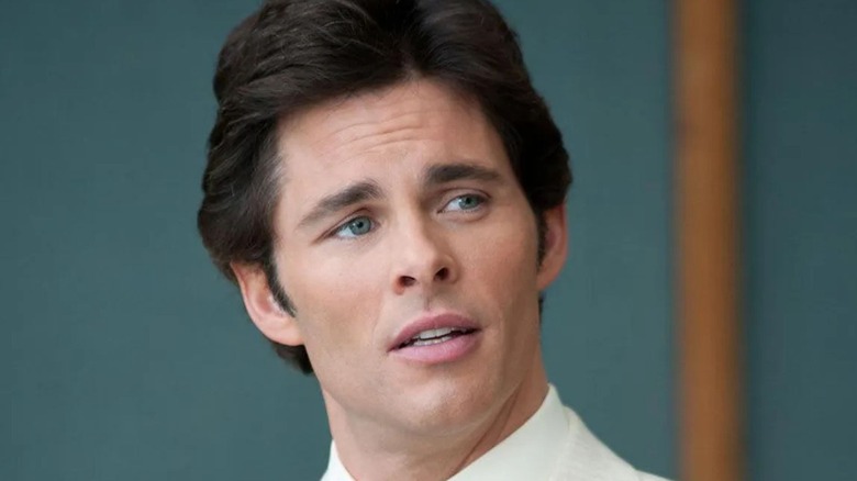 James Marsden as Jack Lime looking quizzical in Anchorman 2: The Legend Continues