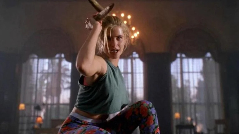 Kristy Swanson in action as 