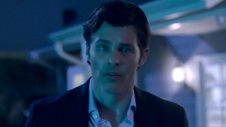 James Marsden as Scott Wood surprised on Dead to Me