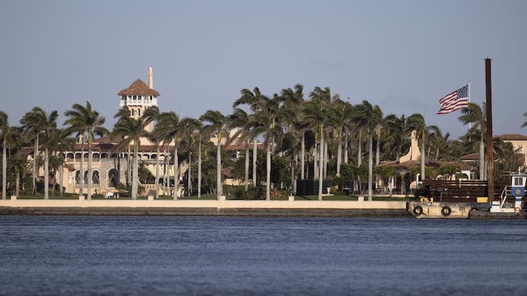 President Donald Trump's Mar-a-Lago residence, Palm Beach, Florida. 