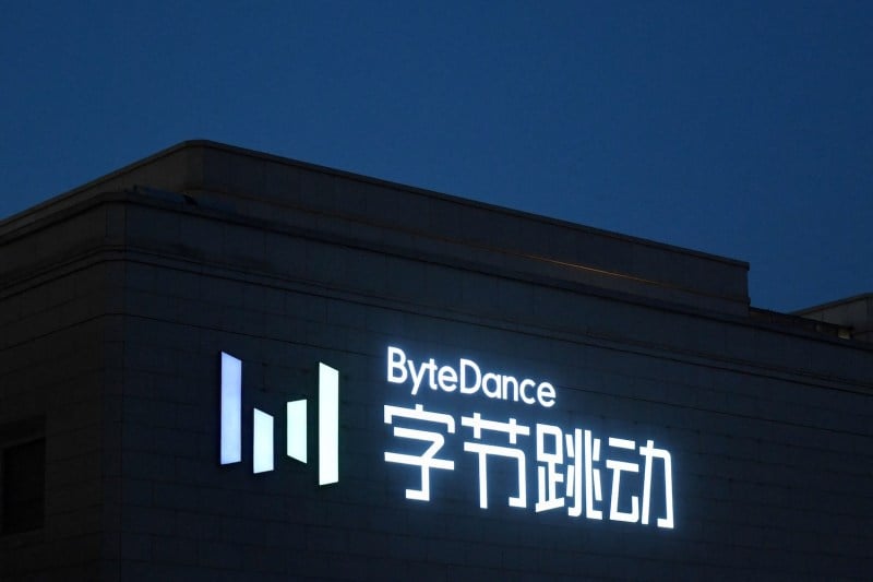 The headquarters of ByteDance, the parent company of video sharing app TikTok, is seen in Beijing on Sept. 16, 2020.