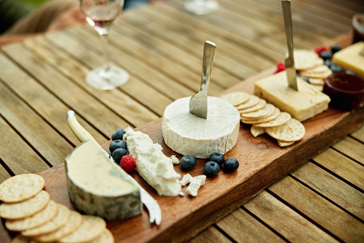 Festive parties might have a cheeseboard on offer to guests
