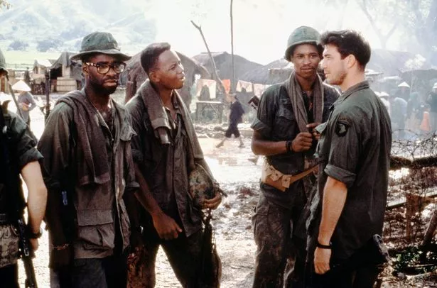 'Hamburger Hill' 1987 directed by John Irvin. (Photo by Sunset Boulevard/Getty Images)