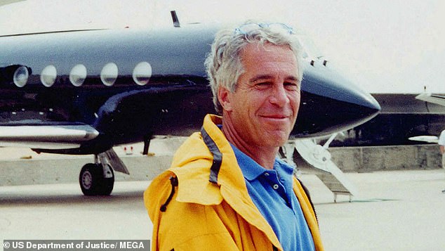 According to psychologists, conspiracy theories tend to be drawn into a cohesive 'worldview', making it seem natural to connect the fictional mystery of the Bermuda Triangle to the real crimes of sex offender Jeffrey Epstein (pictured)