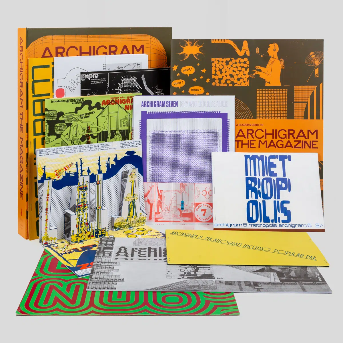 Product shot of “Archigram: The Magazine” (DAP).