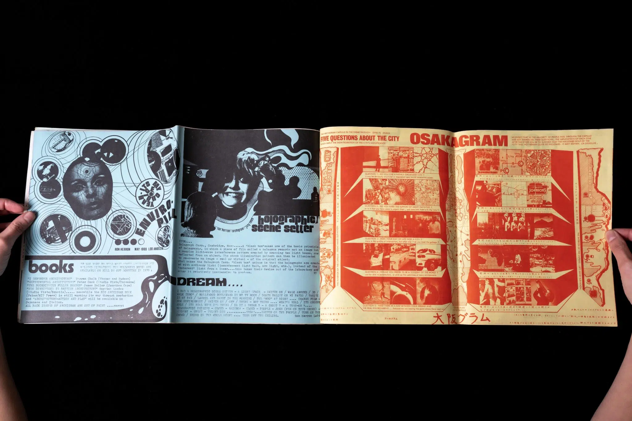 Product shot of “Archigram: The Magazine” (DAP).
