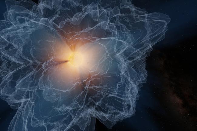 Sun's magnetic boundary (Alfven surface)