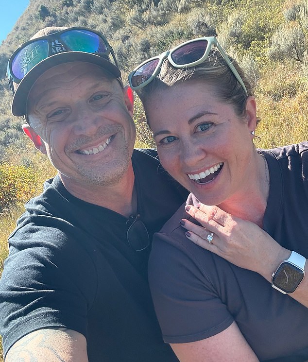 Alan and his fiancée Elizabeth - they talk about Diana often