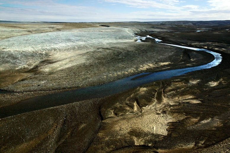 Haughton Crater on Devon Island