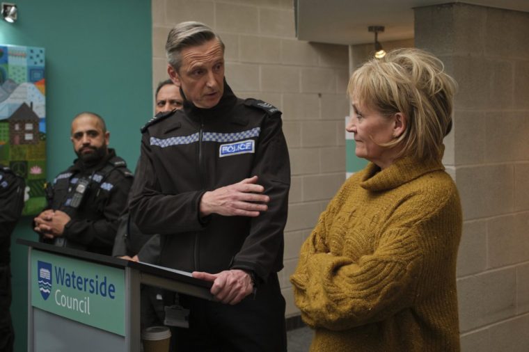 'After the Flood', in which Lorraine Ashbourne plays Molly Marshall, mother to detective Jo Marshall, is returning for a second series (Matt Squire /Quay Street Productions /ITV)