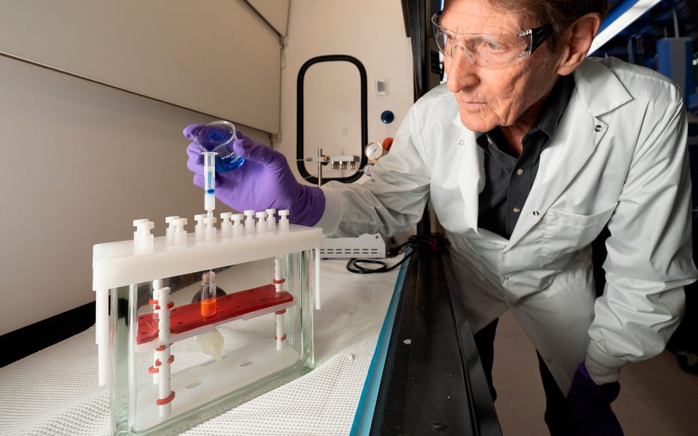 scientist in a laboratory conducting an experiment